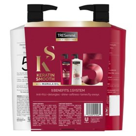 Tresemme Keratin Smooth With Marula Oil Shampoo And Conditioner