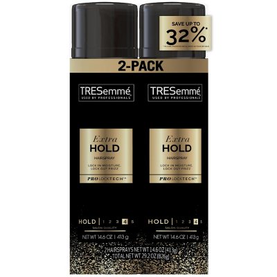 Tresemme Tres Two Extra Hold Extra Firm Control Hair Spray for Unisex, 10  Ounce : : Beauty & Personal Care