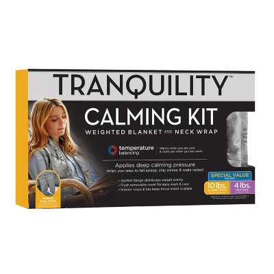 Tranquility Weighted Blanket and Neck Wrap Calming Kit