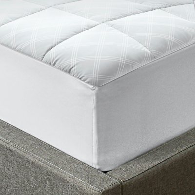 Serta 4 Fiberfill & Gel Memory Foam Pillow Top Mattress Topper