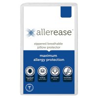 Allerease Maximum Allergy Protection Zippered Breathable Pillow Protector (Assorted Sizes)