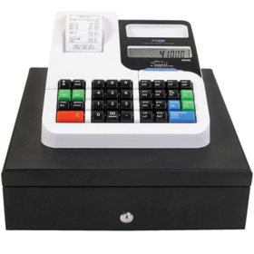 Royal 410dx Electronic Cash Register, 9-Digit LCD