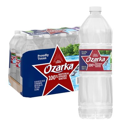 Ozarka 100% Natural Spring Water (8 fl. oz., 48 pk.) - Sam's Club