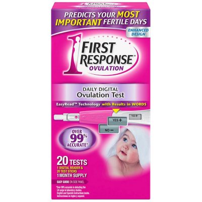 Review: First Response Easy Read Ovulation Test - Today's Parent