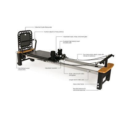 Pilates Machine Home Use Fitness Equipment Oak Wood Pilates