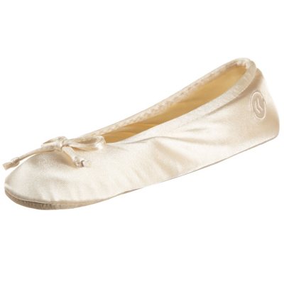 satin ballerina slippers