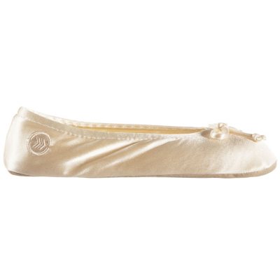 isotoner satin ballet slippers