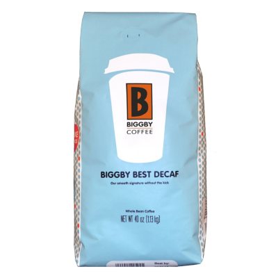 Paramount Coffee Biggby Best Decaf Bean 40 Oz Sam S Club