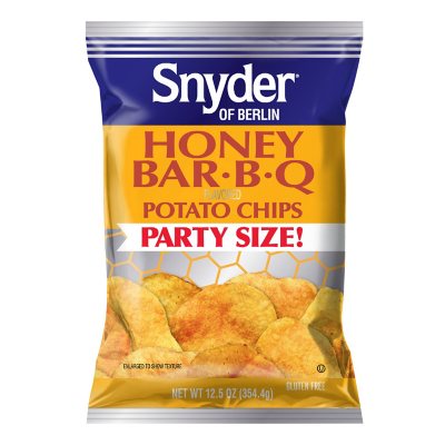 Snyder's of Berlin Honey BBQ Potato Chips 12.5 oz.