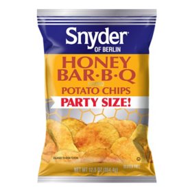 Snyder of Berlin Honey BBQ Potato Chips 12.5 oz.