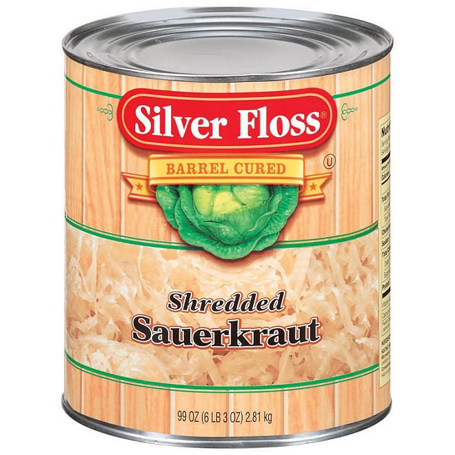 Silver Floss Shredded Sauerkraut 99 oz.
