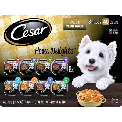 cesars wet dog food