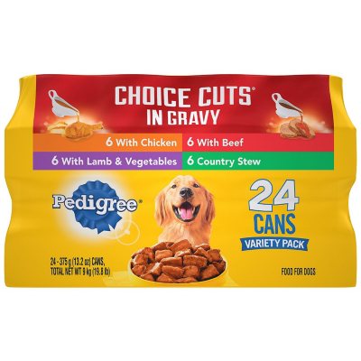 Pedigree Choice Cuts in Gravy Variety Pack 13.2 oz. 24 ct