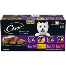 Cesar Classics Canine Wet Dog Food Variety Pack 3.5 oz. 40 ct