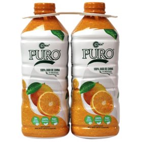 Suiza Puro China Orange Juice, 48 oz., 2 pk.