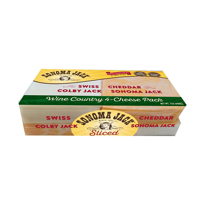 Sonoma Jack Wine Country 4-Cheese Pack (2 lbs.)