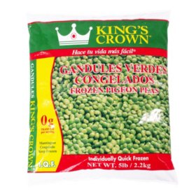 King's Crown Frozen Pigeon Peas (5 lbs.)