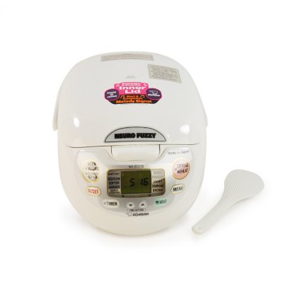 Zojirushi Neuro Fuzzy 5.5-cup Rice Cooker & Warmer - White