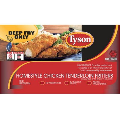 Tyson® Homestyle Chicken Tenders - 5 lb. box - Sam's Club