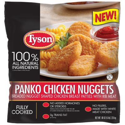 Tyson Panko Chicken Nuggets (80 oz.) - Sam's Club