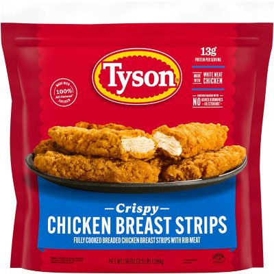 Tyson Crispy Chicken Breast Strips (3.5 lb.)