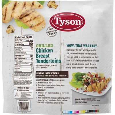 Tyson Grilled Chicken Breast Tenderloins (3 lbs.) - Sam&rsquo;s Club