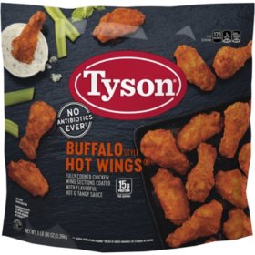 Tyson Buffalo Style Hot Wings 5 Lbs Sam S Club