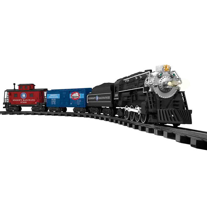 Lionel Trains Snoopy Railways G-Gauge Ready to Run Set