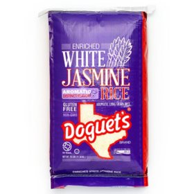 Doguet's Enriched White Jasmine Rice, 25 lbs.