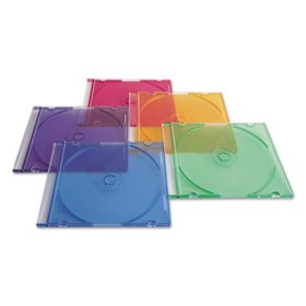 Verbatim CD/DVD Slim Cases - Asst. - 50ct.