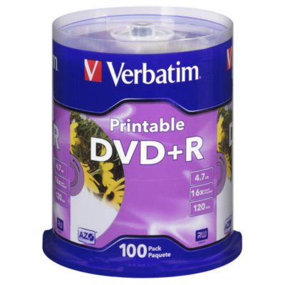  Verbatim DVD-R Blank Discs AZO Dye 4.7GB 16X