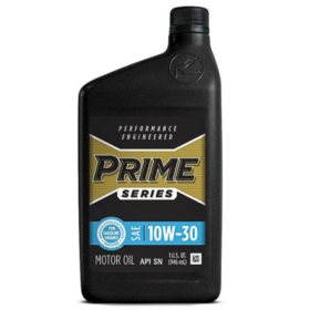 Prime Series Conventional Motor Oil SAE 10W-30 (12 pk., 1-qt. bottles)