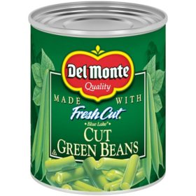 Del Monte Fancy Cut Green Beans, 101oz.