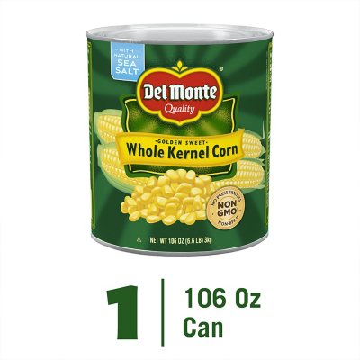 Del Monte Whole Kernel Golden Sweet Corn - 106 oz can