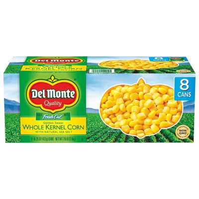 UPC 024000149095 product image for Del Monte Golden Sweet Whole Kernel Corn, 15.25oz, 8pk. | upcitemdb.com