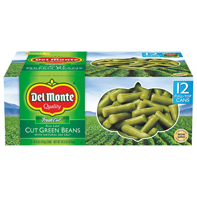 OFFLINE-Del Monte Blue Lake Cut Green Beans (14.5 oz., 12 pk.)