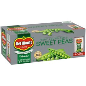 Del Monte Harvest Selects Very Young Small Sweet Peas , 15.25oz., 8pk.