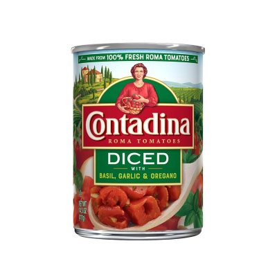 Contadina Italian Diced Roma Tomatoes (12 pk.) Sam's Club