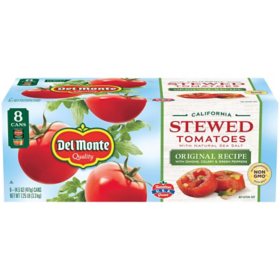 Del Monte Stewed Tomatoes  15.4 oz., 8 pk.