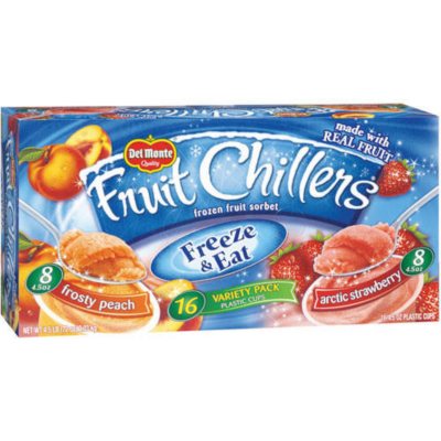 Del Monte® Fruit Chillers™ Variety Pack - 16 ct - Sam's Club