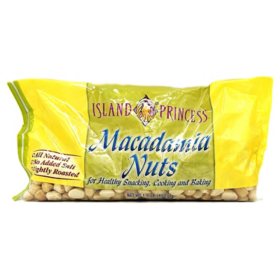 Island Princess Macadamia Baking Nuts 16 oz.