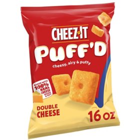Cheez-It Crackers Puff'd Double Cheese (16 oz.)