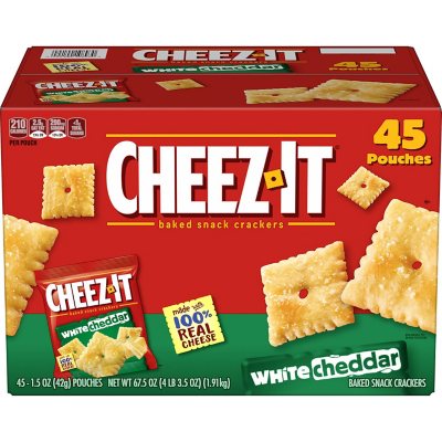 GTIN 024100108930 product image for Cheez-It White Cheddar Snack Packs 1.5 oz, 45 pk. | upcitemdb.com