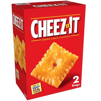 How many calories are in a bag of cheez its Cheez It Original Crackers 24 Oz 2 Pk Sam S Club