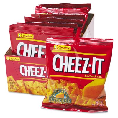 Cheez-it Crackers Snack Packs - 8 pack - Sam's Club