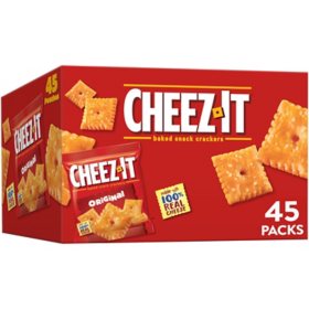 Cheez-It Original Baked Snack Crackers 1.5 oz., 45 pk.