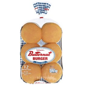 Butternut Hamburger Buns 12 pk.