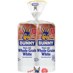 Bunny Made With Whole Grain White Bread 2 pk., 40 oz.