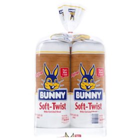 Bunny Bread Soft-Twist 16 oz., 2 pk.