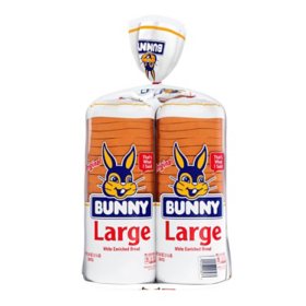 Bunny Large White Round Top 20 oz., 2 pk. 